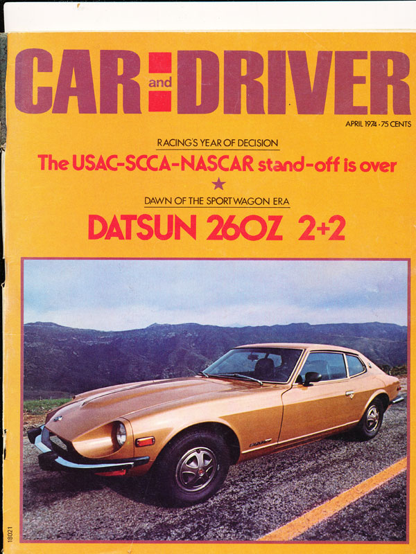Car and Driver April 1974