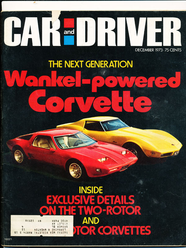 Car and Driver December 1973