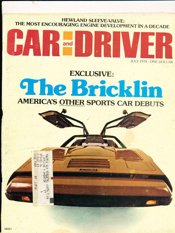 Car and Driver July 1974