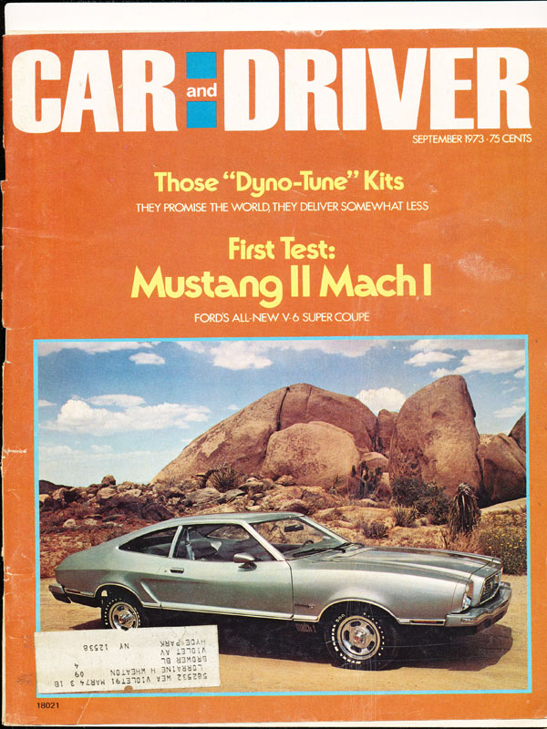 Car and Driver September 1973