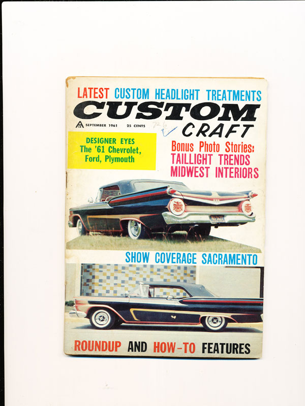 Custom Craft September 1961
