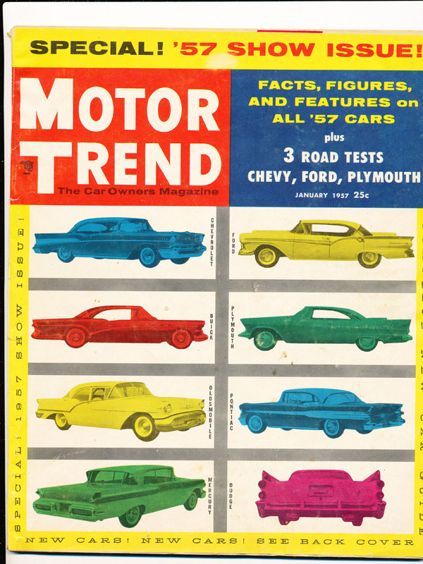 Motor Trend January 1957