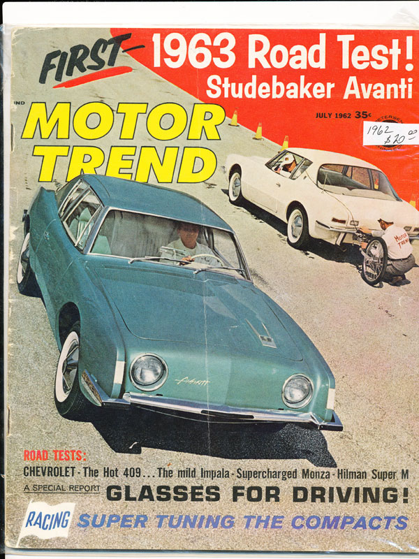 Motor Trend July 1962