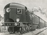 1937-12-06 Oddities on Rails, Electric Streamlined Train  imagined in 1893-1