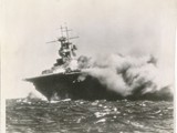 1942-11-11 Carrier Wasp on fire1