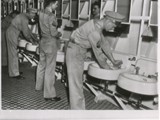 1943-05-03 Washroom onboard army transport ship1