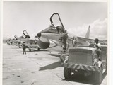 1960-05-04 Line of F8U at Guatanamo Bay naval airbase1
