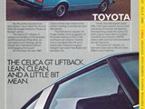 1980 Toyota Celica GT Liftback