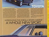 1981 Toyota Corolla Sports Hardtop