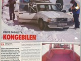 1986 Volvo 740GL Stw article