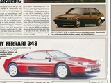 1987 Volvo 440+Ferrari 348 article