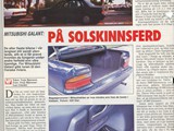 1988 Mitsubishi Galant article