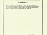 Carl Barks COA