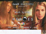 Dawn Oliveria signed postcard