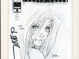 Image - Witchblade 1 Black & White Sketch Cover