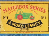 Matchbox Mokocatalog 1957