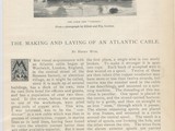 The Making and Laying of an Atlantic Cable article